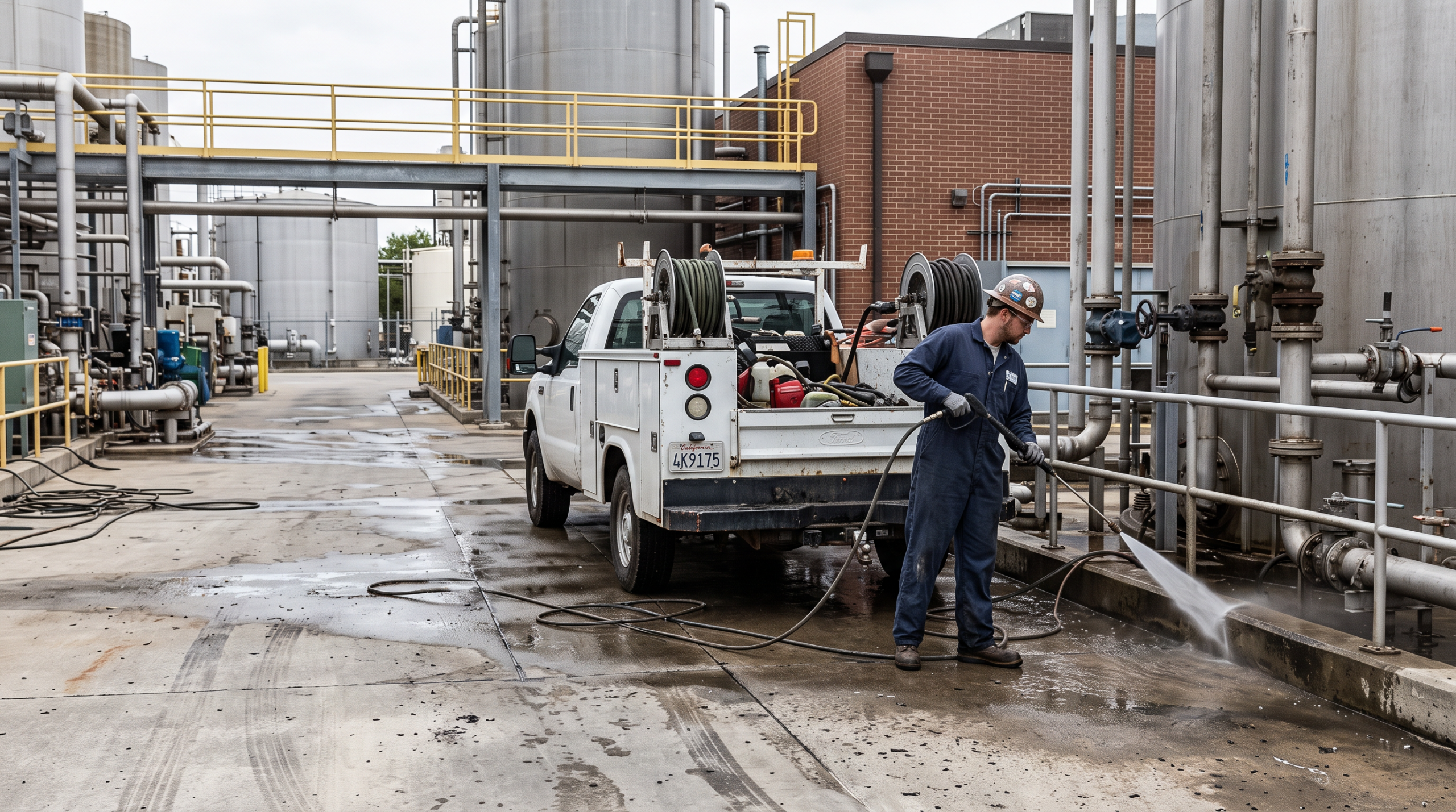 Facility support field operations at an industrial government site