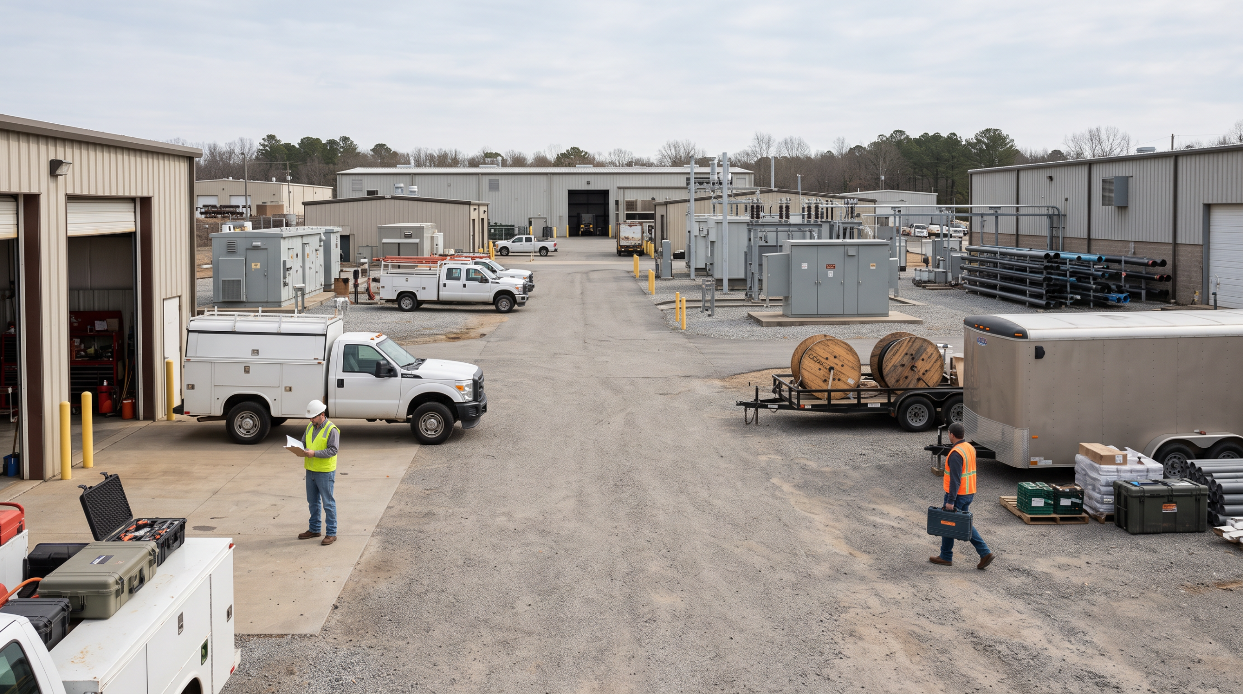 Coordinated government field operations and facility support